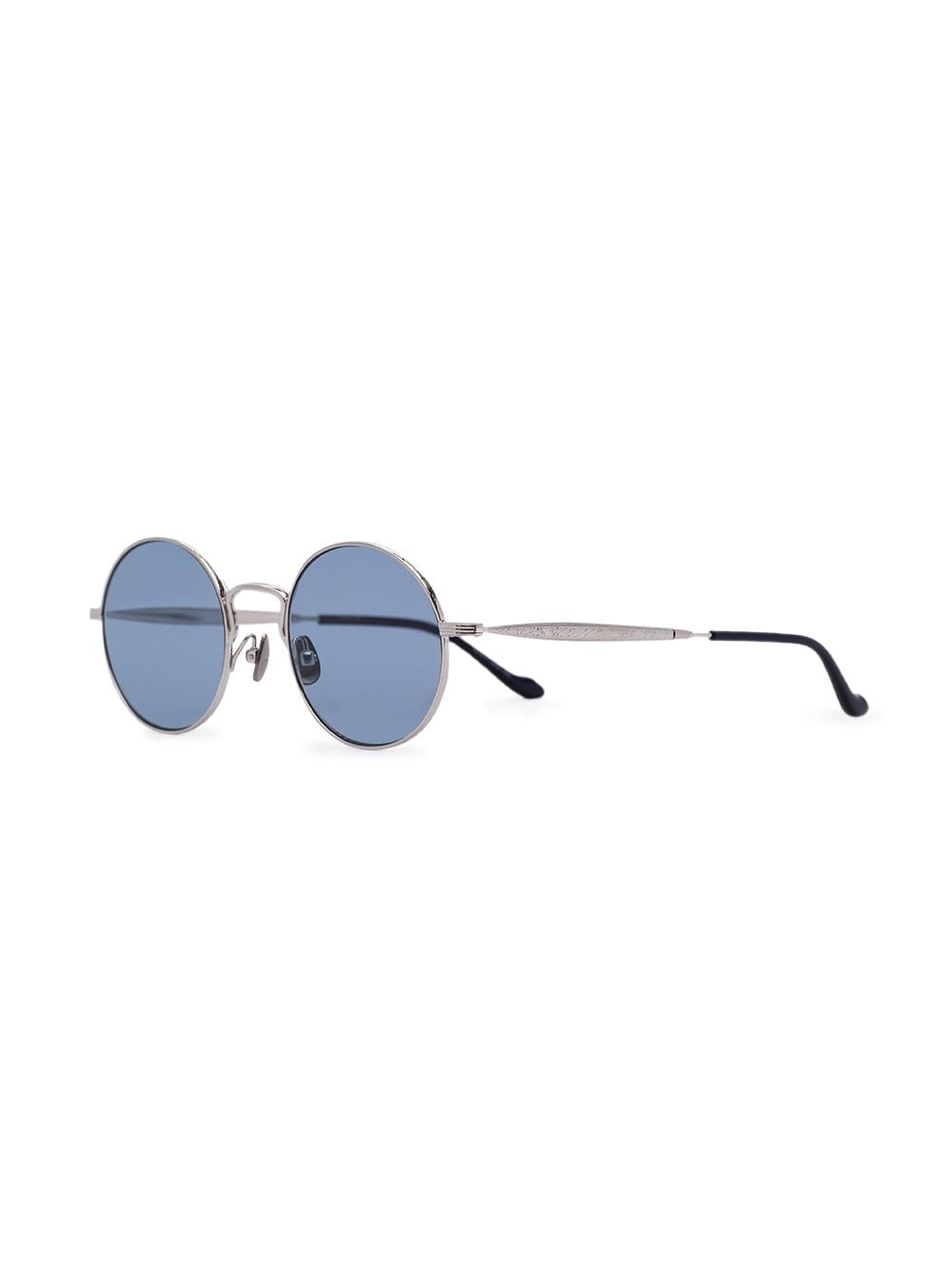 Shop Matsuda Terminator Vs2 Sunglasses In Silver