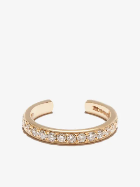 Yvonne Léon 18kt yellow gold diamond ear cuff