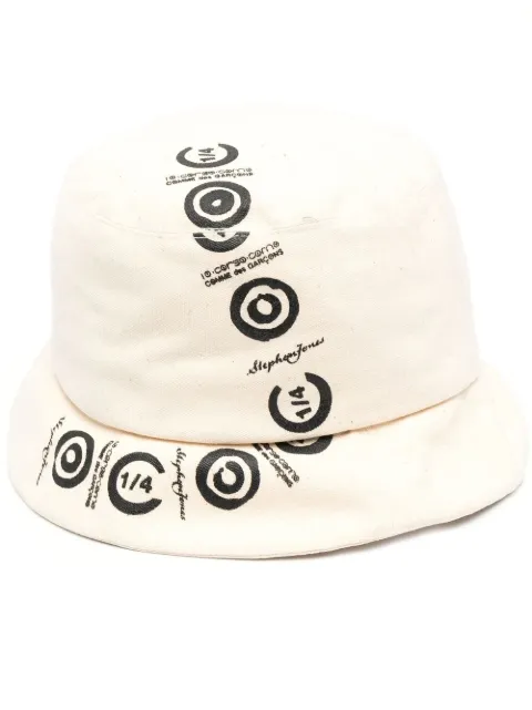 10 CORSO COMO logo-print cotton bucket hat