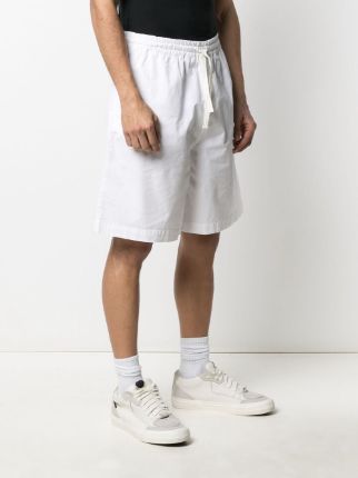 drawstring waist shorts展示图