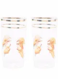 Seletti Lipsticks glass set - White