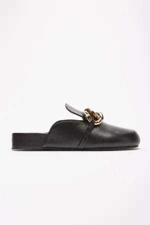 Chunky Chain-Embellished Slides