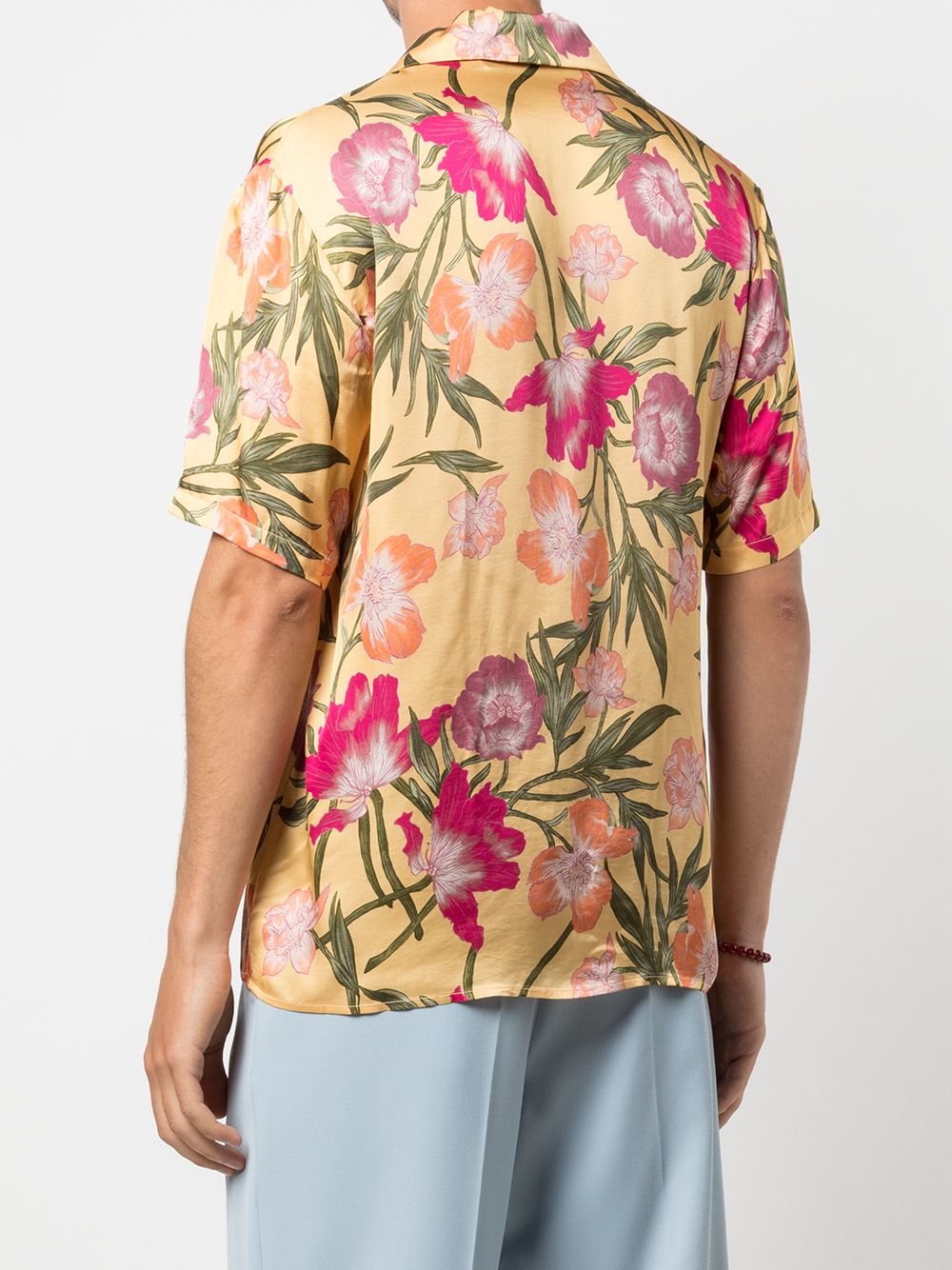 фото Garçons infidèles steve floral-print shirt