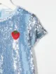 SONIA RYKIEL ENFANT sequin-embellished mini dress