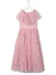 Image 1 of SONIA RYKIEL ENFANT floral-detail flared dress