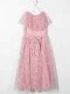 Image 2 of SONIA RYKIEL ENFANT floral-detail flared dress