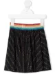 Image 1 of SONIA RYKIEL ENFANT glitter-effect skater skirt