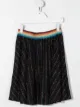 Image 2 of SONIA RYKIEL ENFANT TEEN glitter-detail skater skirt