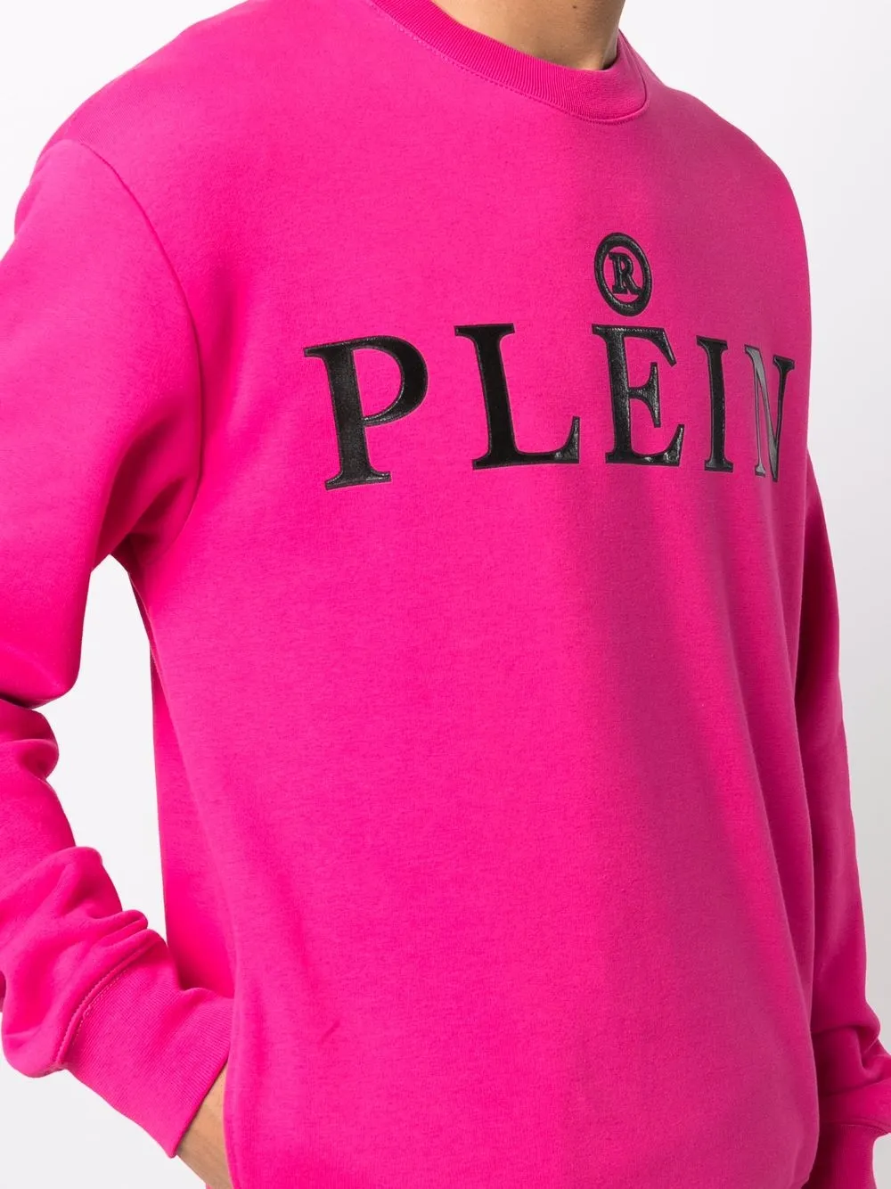 Philipp Plein logo crew-neck sweatshirt 