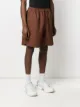 Valentino elasticated-waistband knee-length shorts