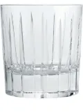 Christofle Iriana double old fashioned glasses (set of two) - White