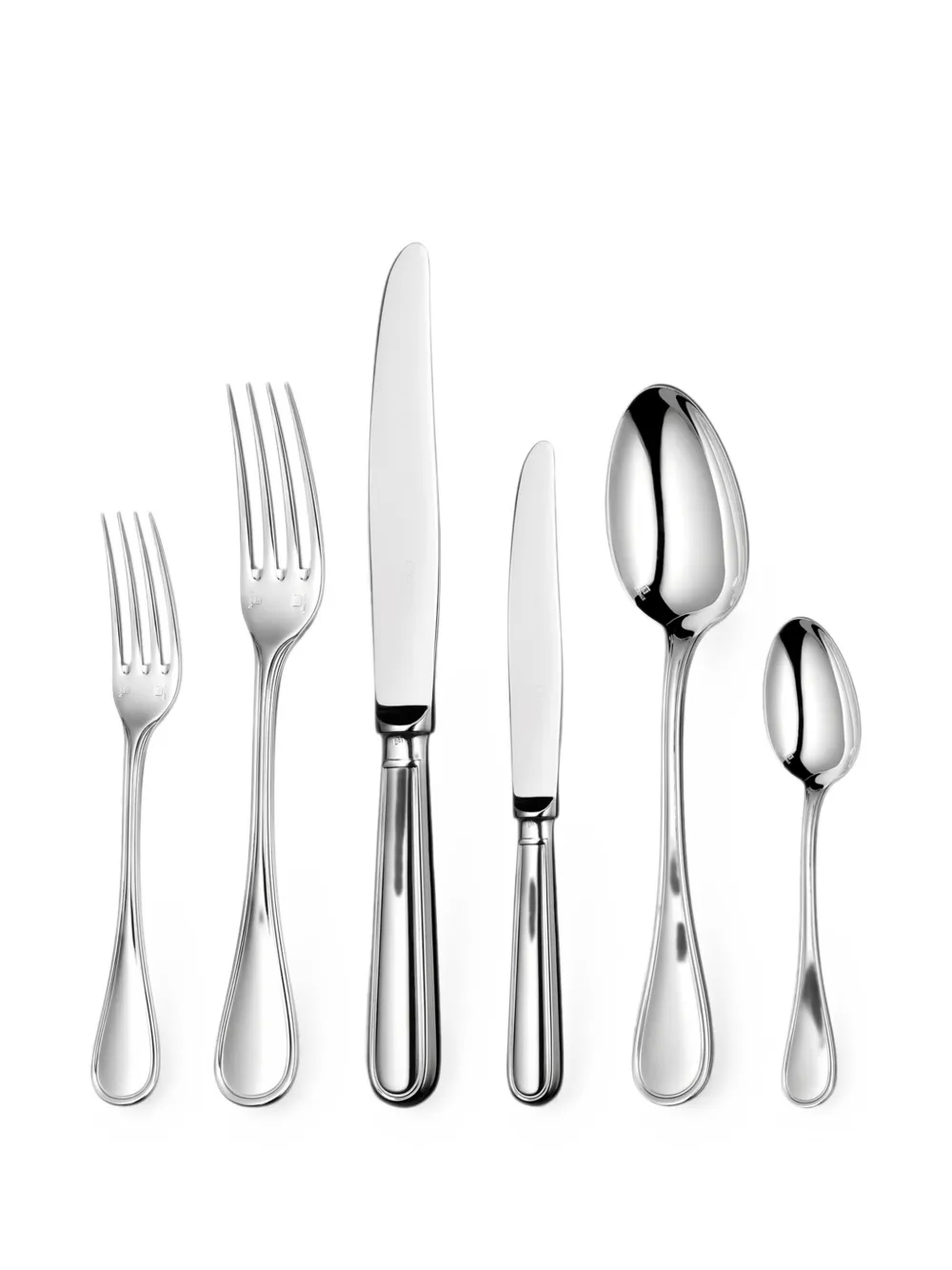 Christofle lot de 24 couverts Albi pour six personnes - Argent