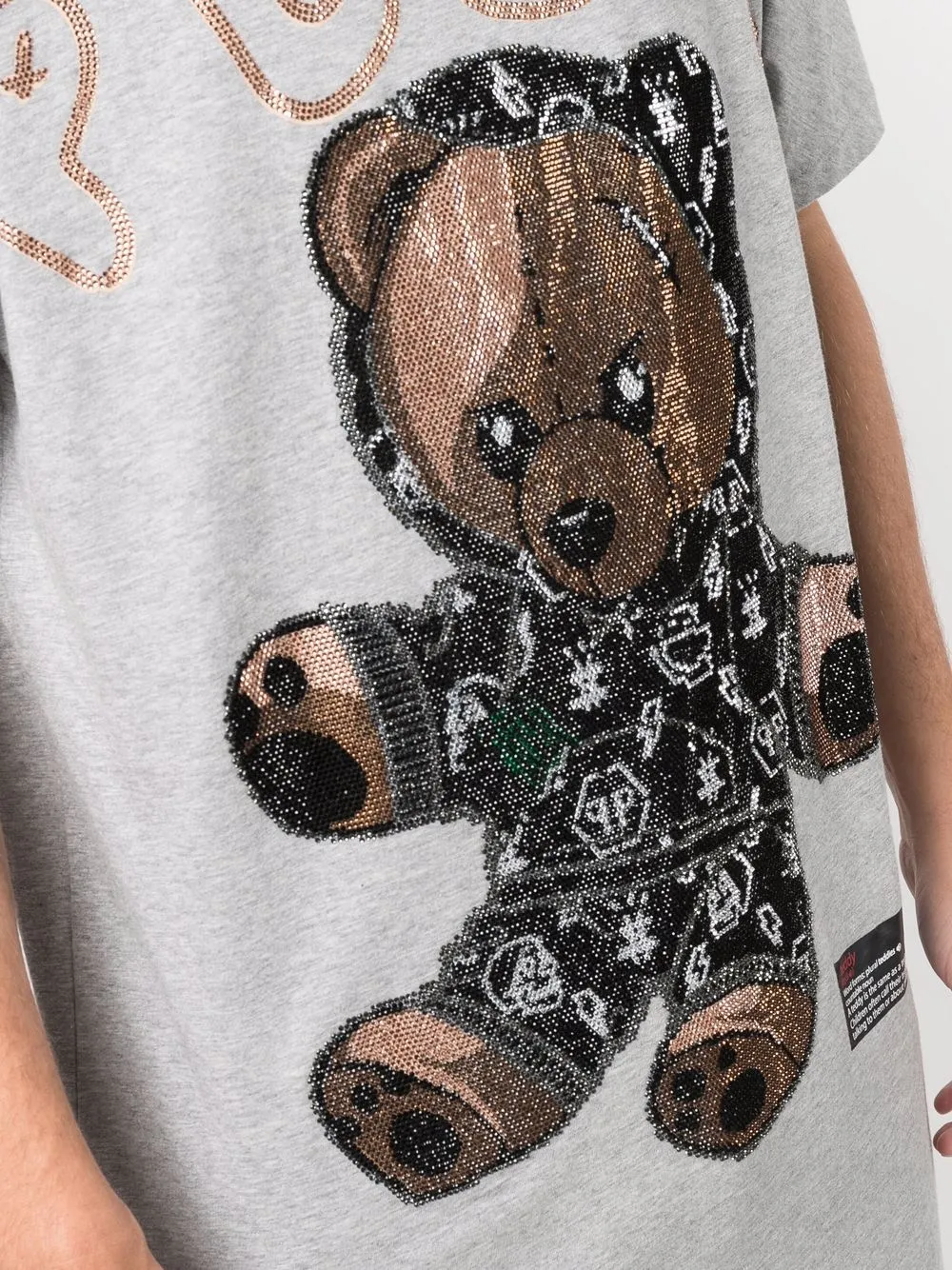 фото Philipp plein футболка ss stones teddy bear