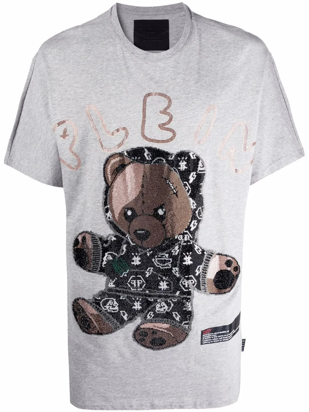 фото Philipp plein футболка ss stones teddy bear