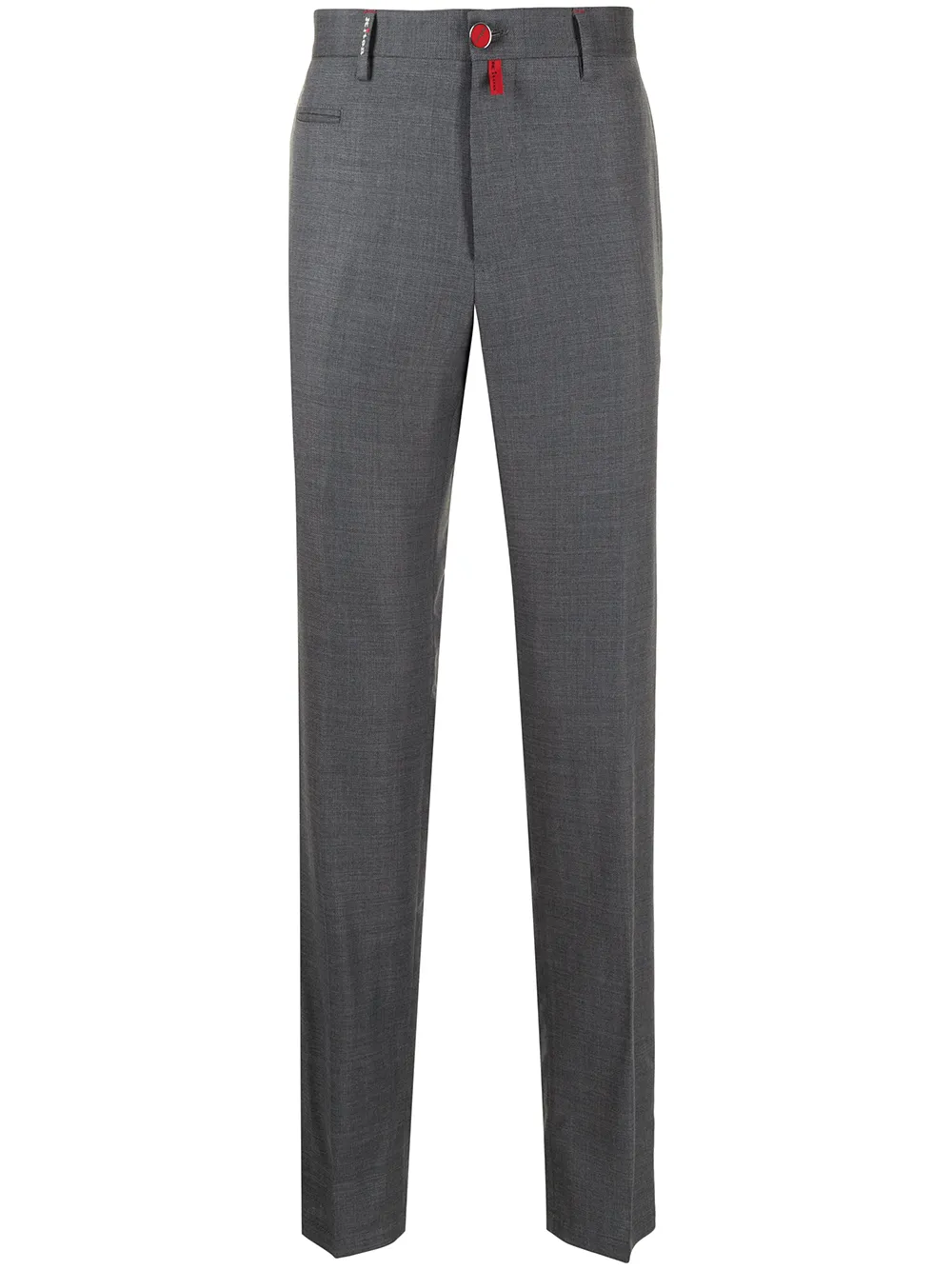 

Kiton pantalones de vestir rectos - Gris