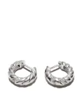 Yvonne Léon 18kt white gold huggie earrings - Silver
