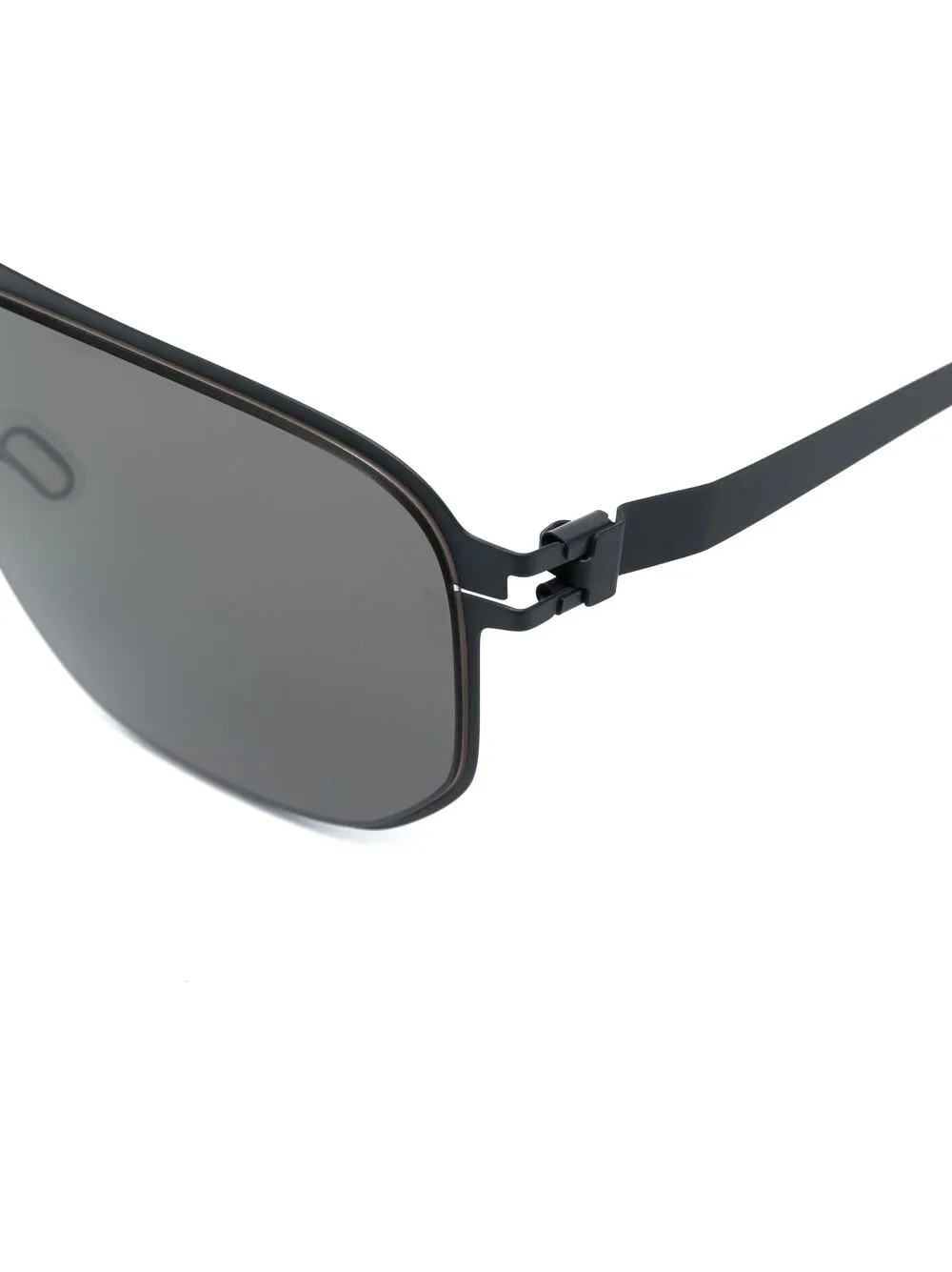Mykita Perry zonnebril met vierkant montuur Zilver