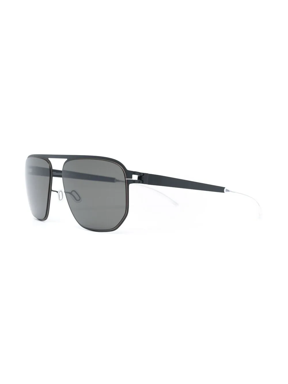 Mykita Perry zonnebril met vierkant montuur Zilver