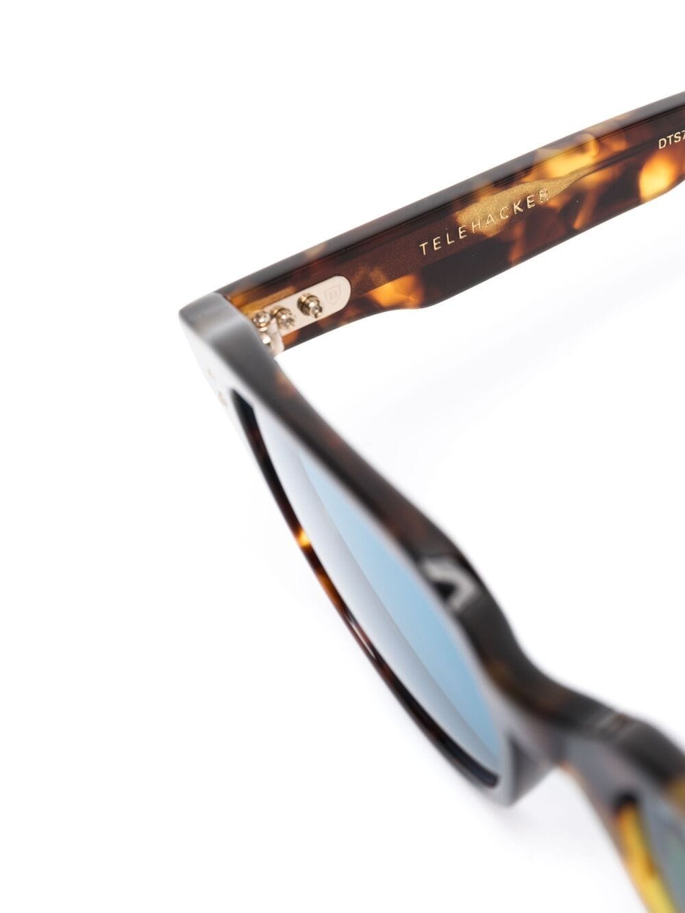 Shop Dita Eyewear Tortoiseshell-effect Round-frame Sunglasses In Braun