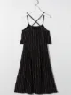 Image 2 of SONIA RYKIEL ENFANT glitter-effect striped dress