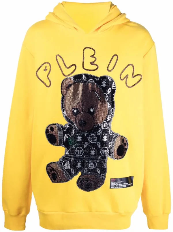 philipp plein teddy bear sweater