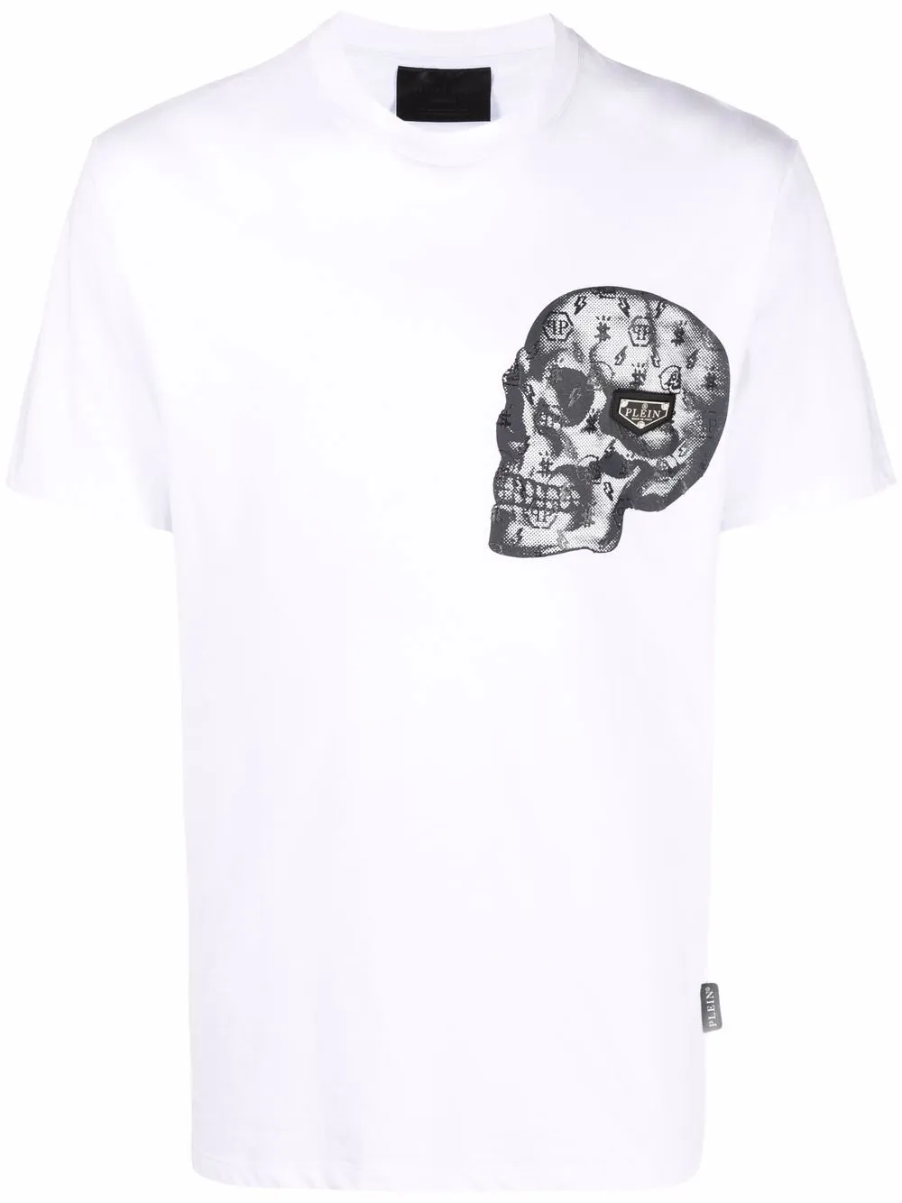 фото Philipp plein футболка с принтом skull