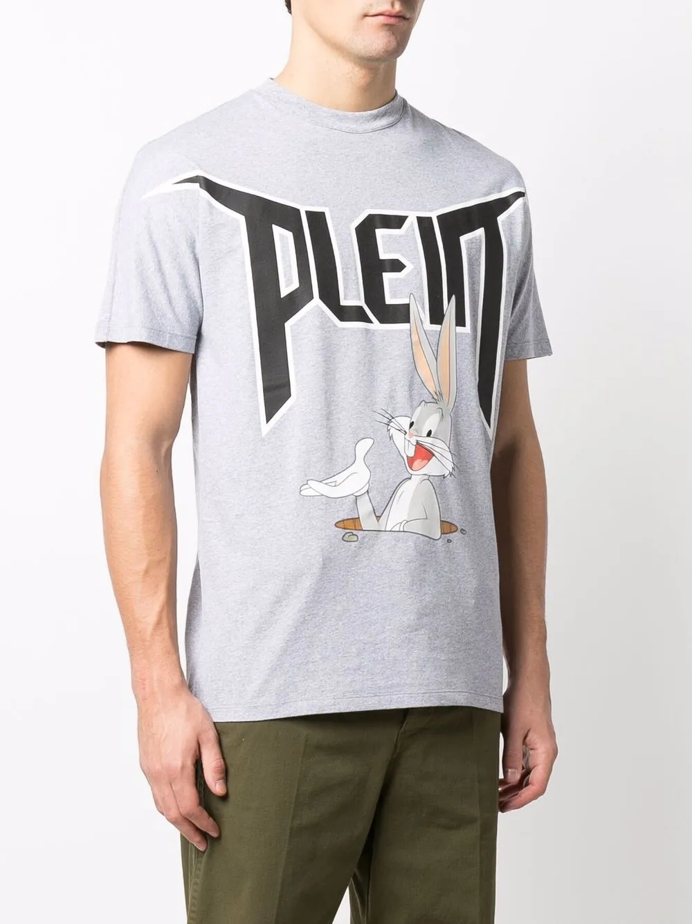 фото Philipp plein футболка с принтом looney tunes