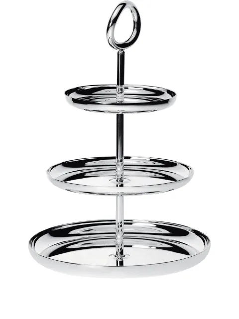 Christofle Vertigo three-tier pastry stand