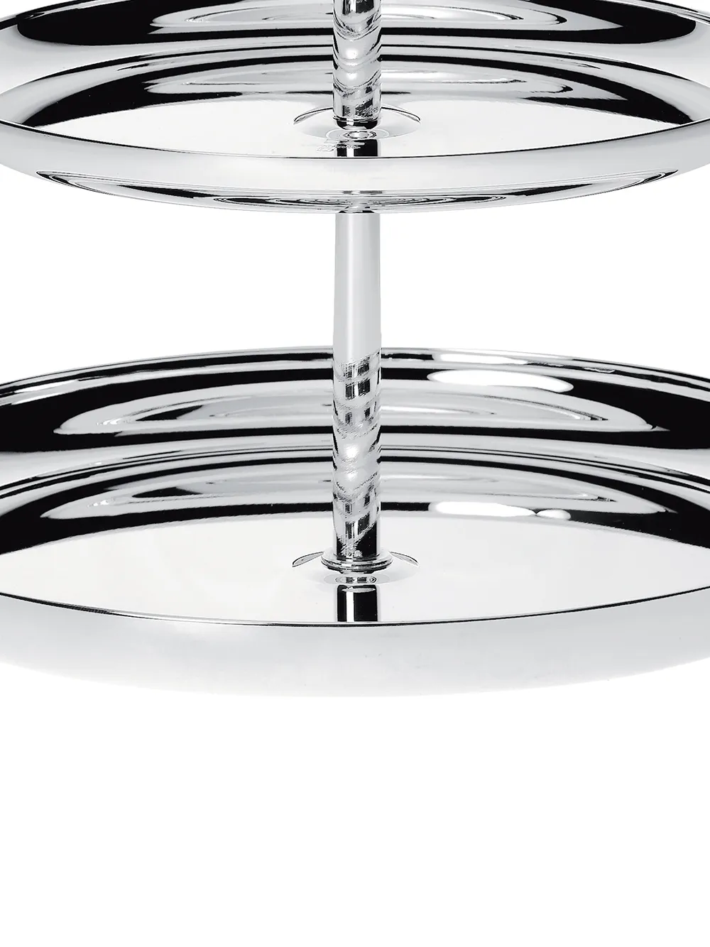 Shop Christofle Vertigo 3-tier Silver-plated Pastry Stand