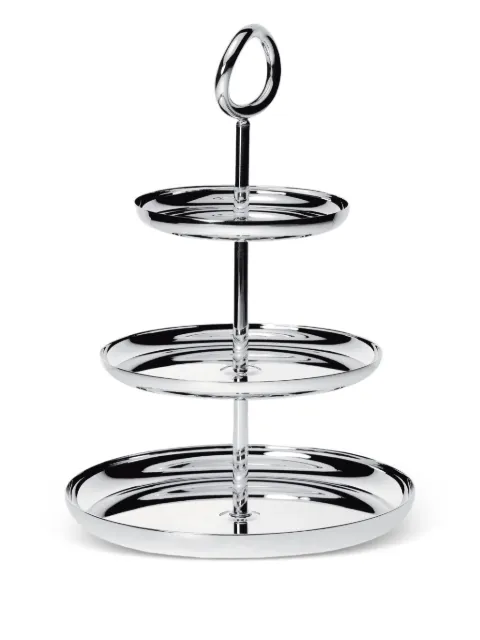 Christofle Vertigo three-tier pastry stand