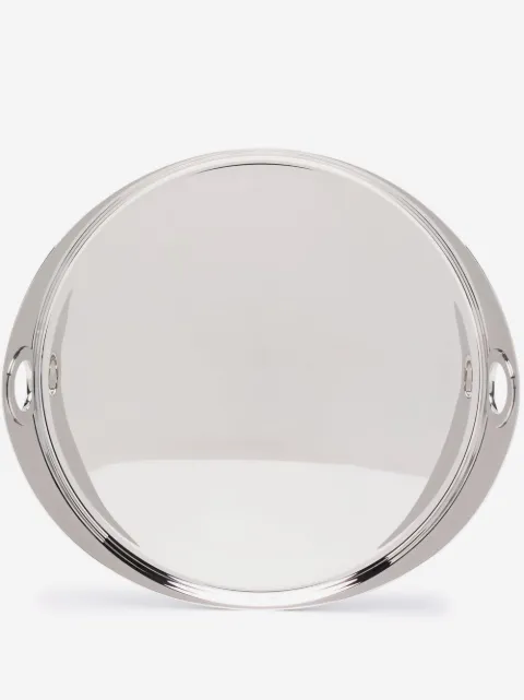 Christofle Oh round tray (40cm)