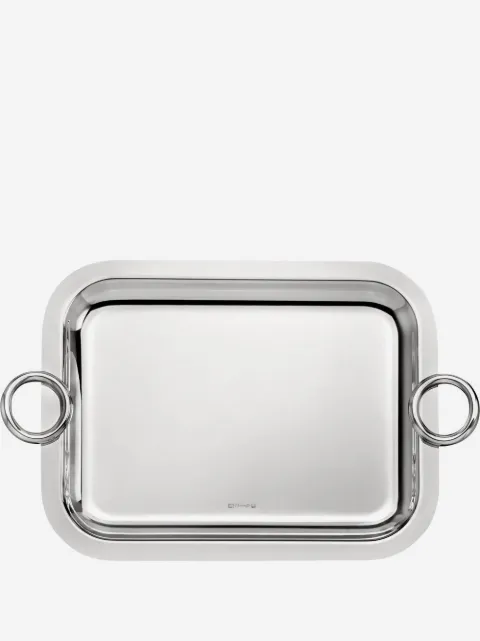 Christofle Vertigo rectangular tray (26cm x 20cm)