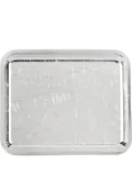 Christofle Graffiti tray (20cm x 16cm) - Silver