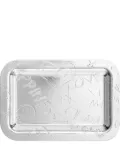 Christofle Graffiti tray (10cm x 15cm) - Silver