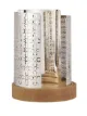 Image 2 of Christofle large Iconik Hurricane silver-plated candle holder