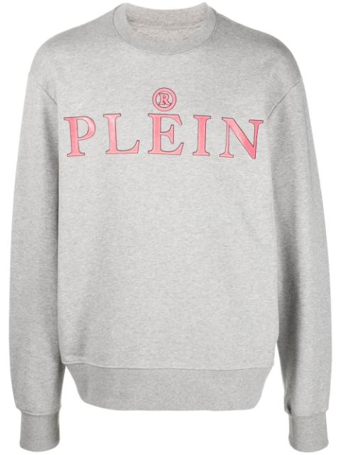 Philipp Plein logo-print cotton sweatshirt 