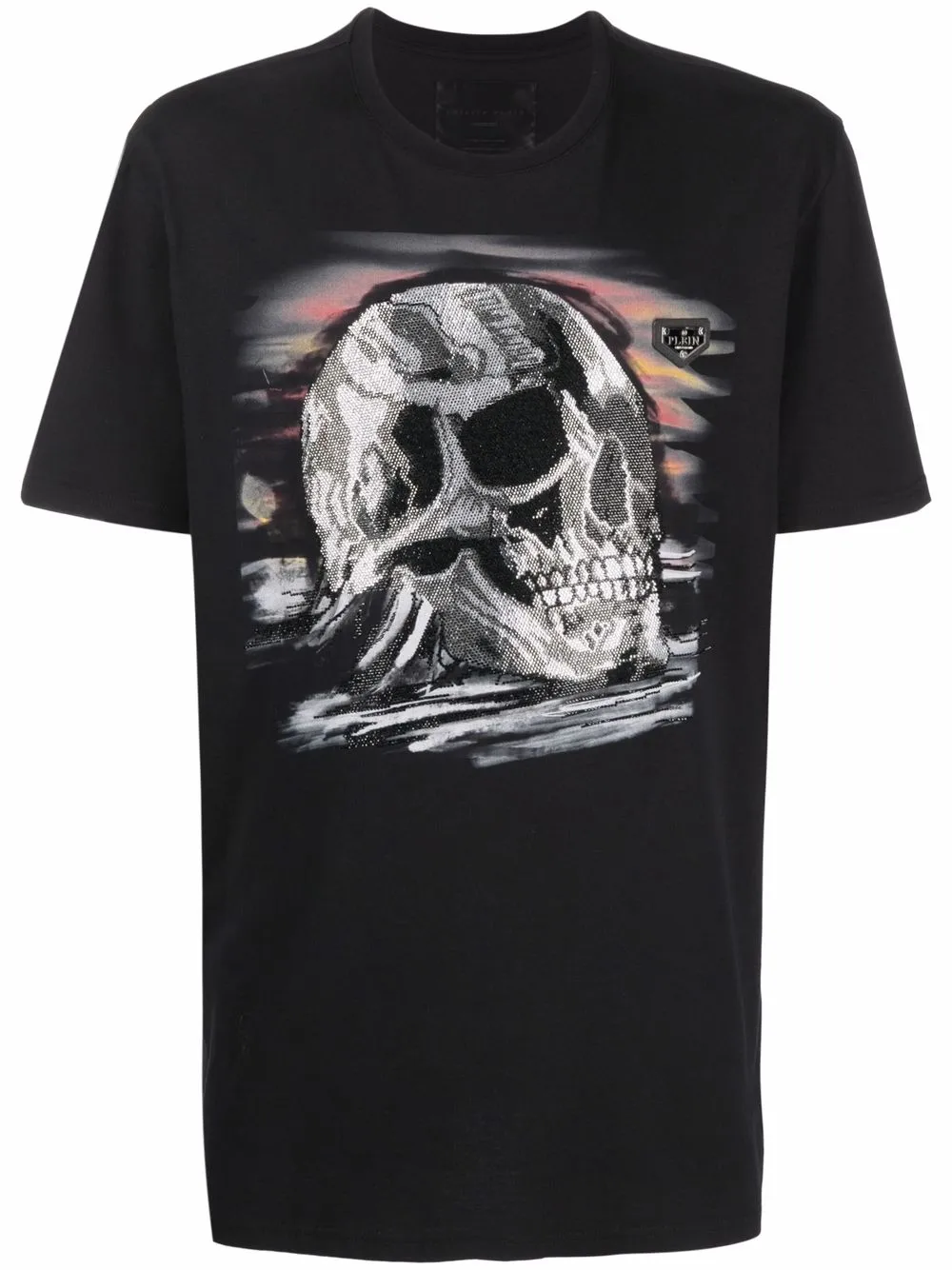 фото Philipp plein футболка с декором skull