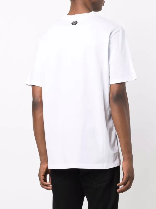 Philipp Plein Made In Italy logo-print T-shirt | White