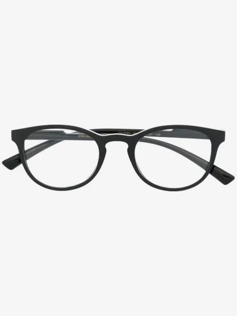 Dolce & Gabbana Eyewear lunettes de vue à monture ronde