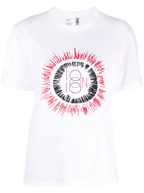 10 CORSO COMO sun logo print T-shirt