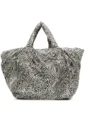 10 CORSO COMO Pouffy floral-print tote bag - Neutrals