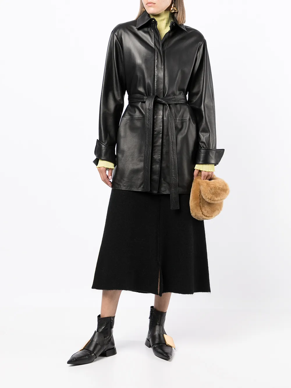 фото Jil sander юбка а-силуэта