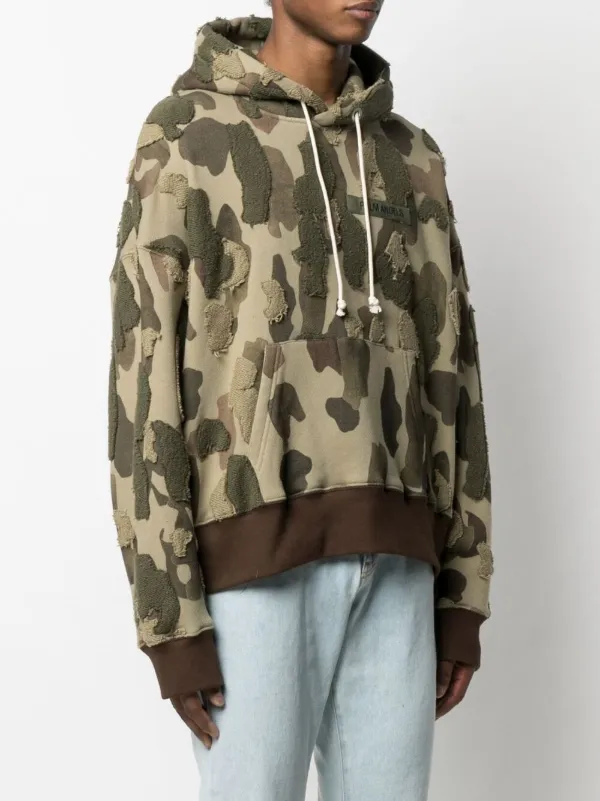 palm angels camo hoodie