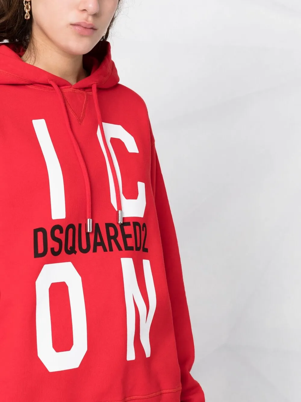 фото Dsquared2 худи с кулиской и принтом icon