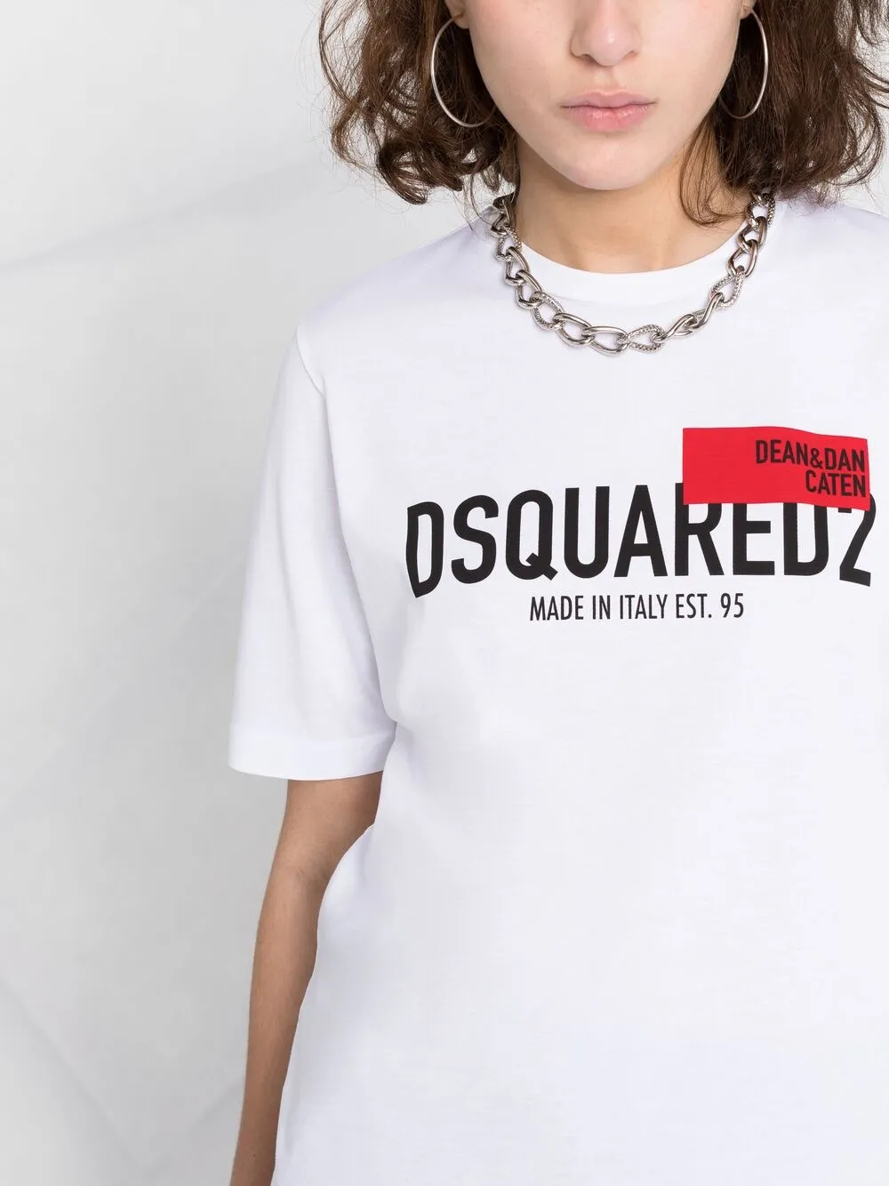 фото Dsquared2 футболка с логотипом