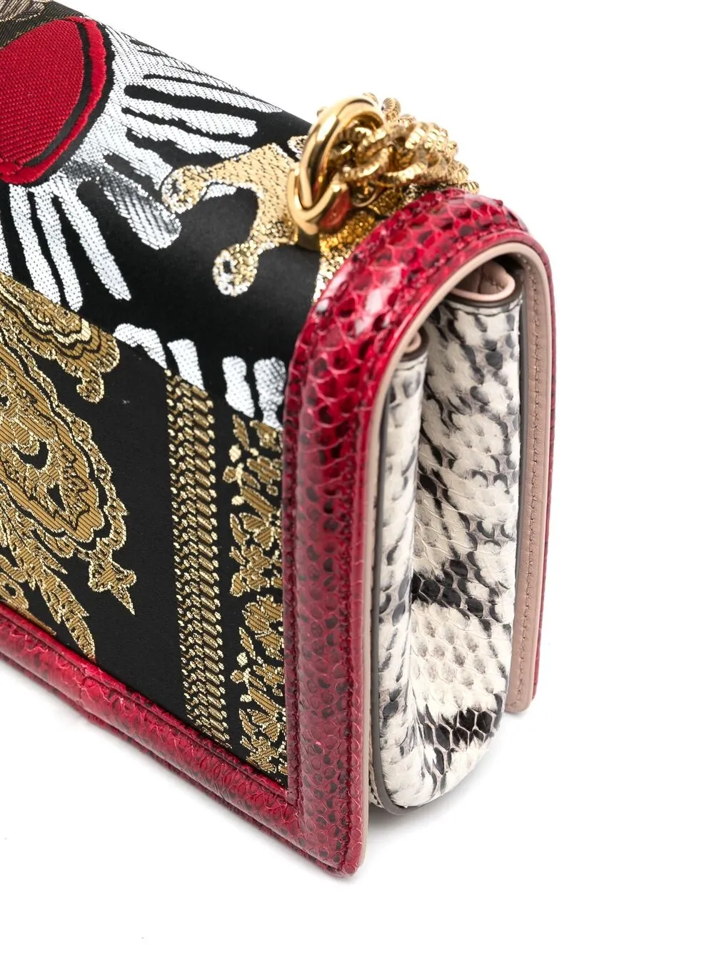 фото Dolce & gabbana сумка на плечо devotion с принтом