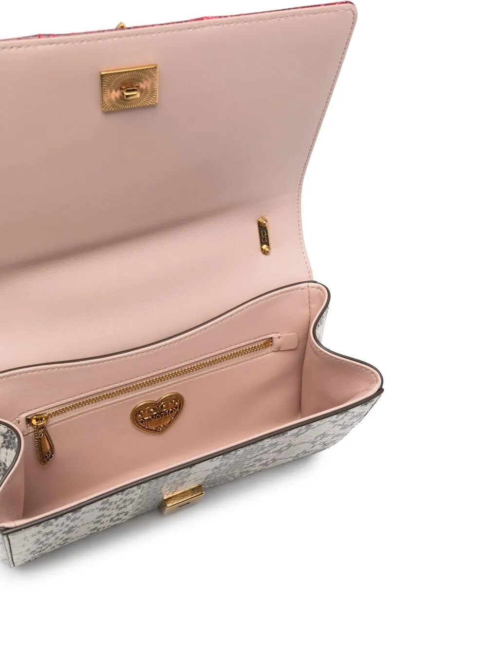 фото Dolce & gabbana сумка на плечо devotion с принтом