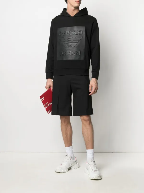 Armani pullover hoodie Clearance