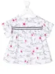 Image 1 of Monnalisa graphic-print ruffled blouse