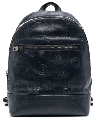 mi pac leather backpack